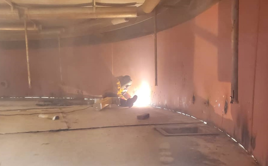 Tank Base Plates Replacement
